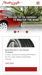 Mobile Screenshot of mastercrafttires.com